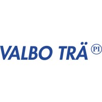 Valbo trä blå